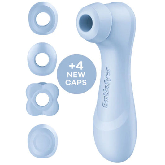 SATISFYER - PRO 2 GENERATION 4 CLITORAL STIMULATOR SERENE BLUE