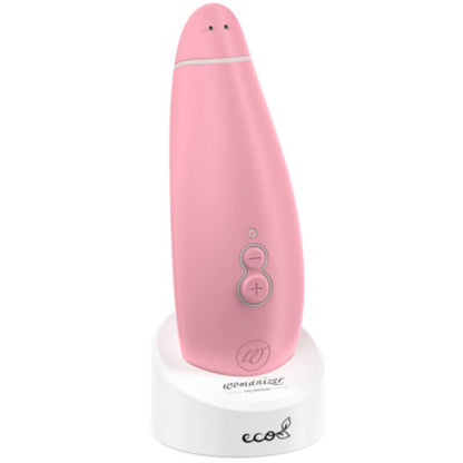 WOMANIZER - PREMIUM ECO SUCTION CLITORAL STIMULATOR 12 INTENSITY LEVELS ROSE