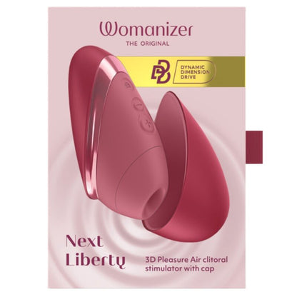 WOMANIZER - ESTIMULADOR CLITORIDIANO POR SUCCIÓN NEXT 14 NIVELES DE INTENSIDAD BURDEOS
