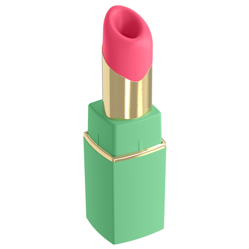 WOMANIZER - BEAUTY SUCTION CLITORAL STIMULATOR 6 INTENSITY LEVELS GREEN AND PINK