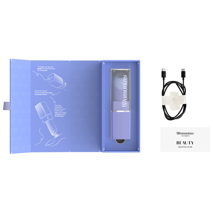 WOMANIZER - BEAUTY SUCTION CLITORAL STIMULATOR 6 INTENSITY LEVELS LILAC