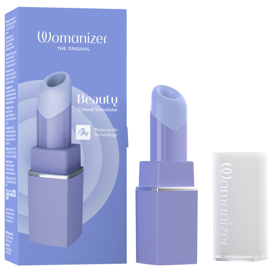 WOMANIZER - STIMULATEUR CLITORIDIEN PAR ASPIRATION BEAUTY 6 NIVEAUX D'INTENSITÉ LILAS
