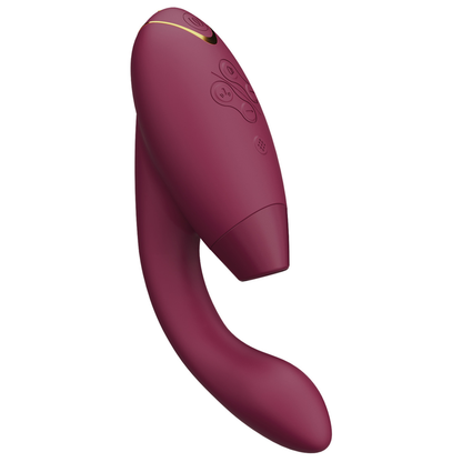 WOMANIZER - ESTIMULADOR DUO 2 BURDEOS