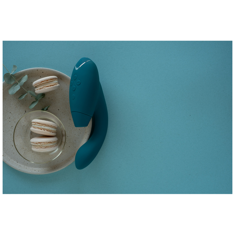 WOMANIZER - ESTIMULADOR DUO 2 AZUL PETRÓLEO