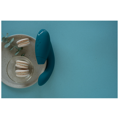 WOMANIZER - ESTIMULADOR DUO 2 AZUL PETRÓLEO