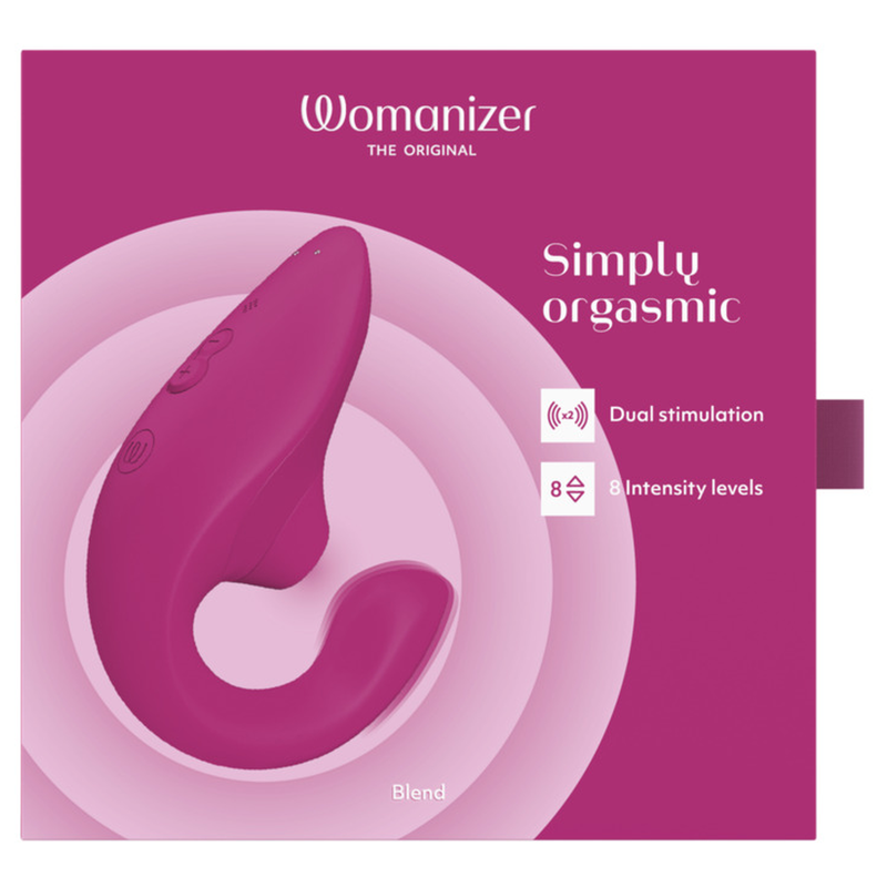 WOMANIZER - VIBRADOR ESTIMULADOR BLEND RABBIT ROSA VIBRANTE