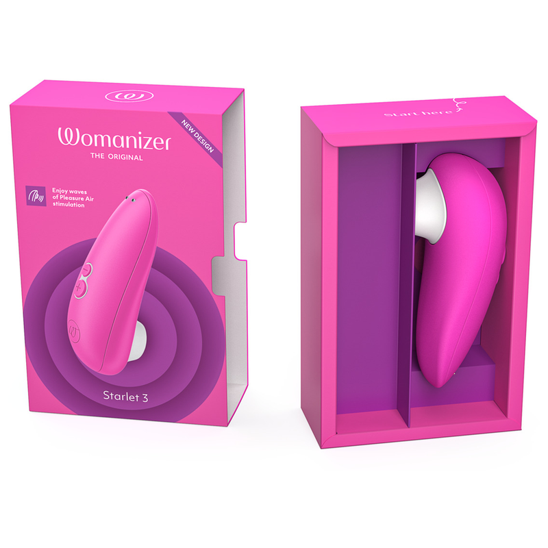 WOMANIZER - ESTIMULADOR CLITORIDIANO STARLET 3 ROSA