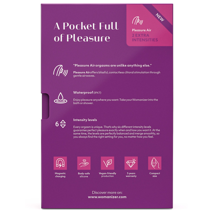WOMANIZER - STARLET 3 CLITORAL STIMULATOR VIOLET