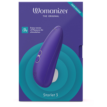 WOMANIZER - ESTIMULADOR CLITORIDIANO STARLET 3 ÍNDIGO