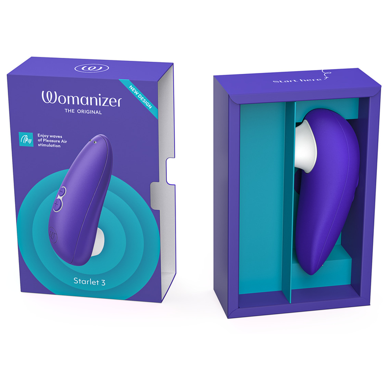 WOMANIZER - ESTIMULADOR CLITORIDIANO STARLET 3 ÍNDIGO