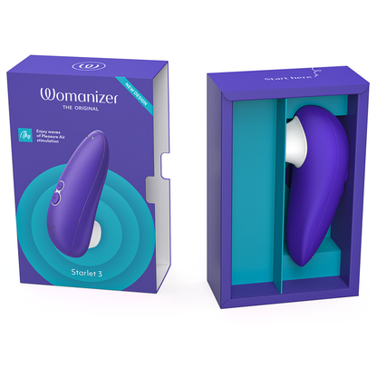 WOMANIZER - ESTIMULADOR CLITORIDIANO STARLET 3 ÍNDIGO