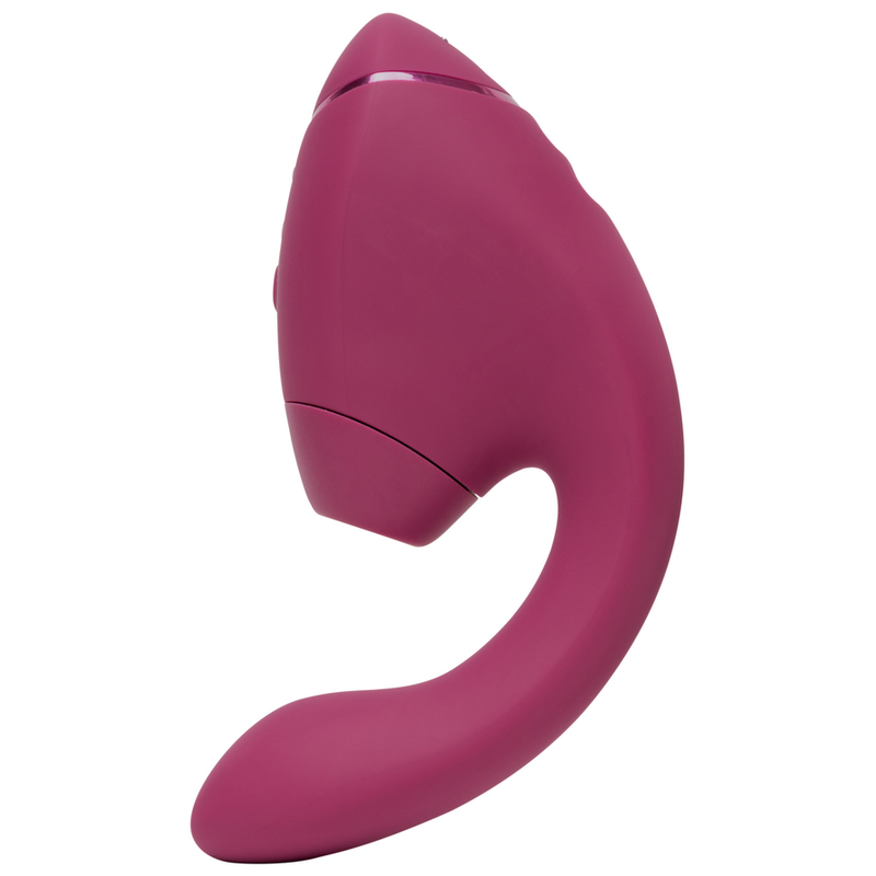 WOMANIZER - DUO NEXT ESTIMULADOR DUAL DE CLÍTORIS Y PUNTO G ROSA OSCURO