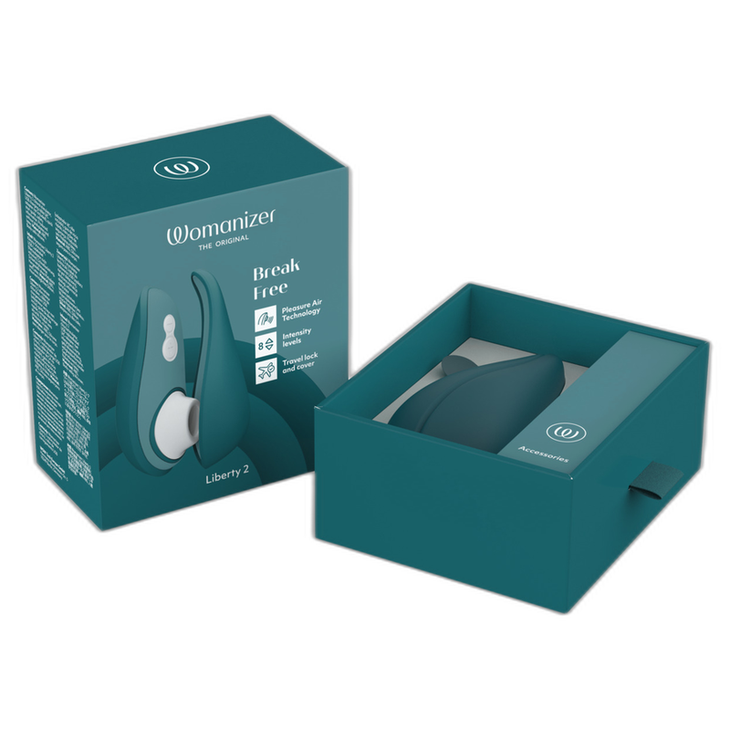 WOMANIZER - LIBERTY 2 CLITORIS STIMULATOR & SUCTION LIGHT