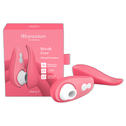 WOMANIZER - LIBERTY 2 CLITORIS STIMULATOR & SUCTION LIGHT