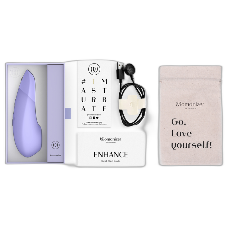 WOMANIZER - ESTIMULADOR CLITORIDIANO ENHANCE LILA