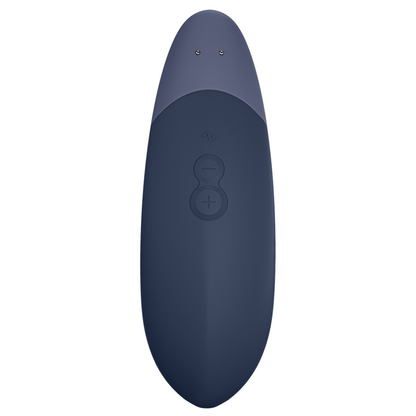 WOMANIZER - VIBE LAY-ON SILENT VIBRATOR DARK BLUE