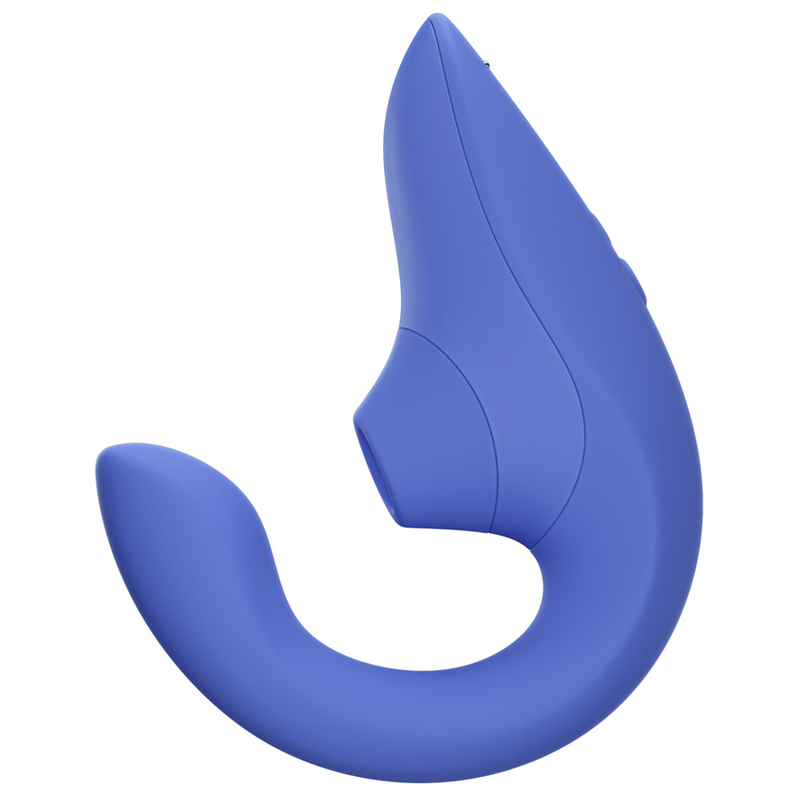 WOMANIZER - BLEND RABBIT VIBRATOR STIMULATOR VIBRANT BLUE