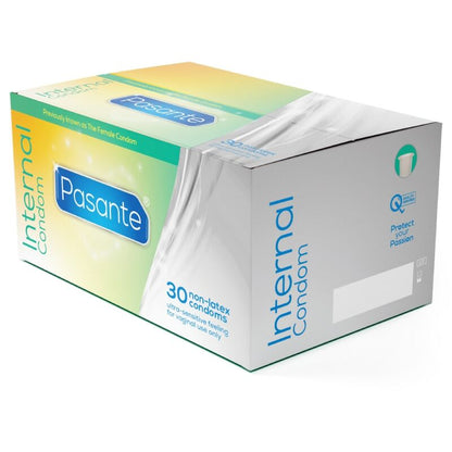 PASANTE - INTERNAL FEMALE CONDOMS BOX 30 UNITS