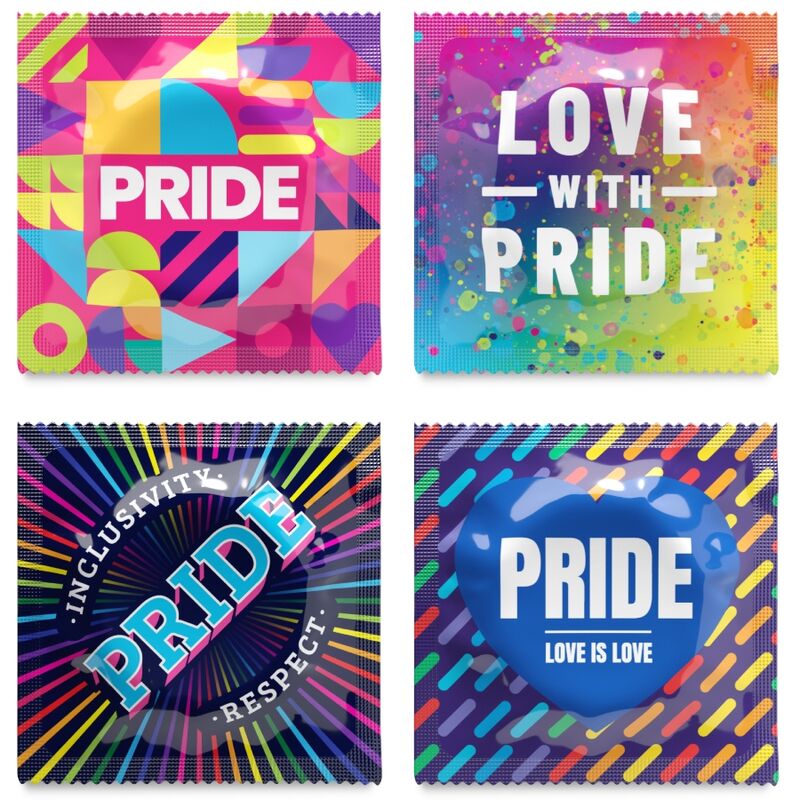 PASANTE - FORMAT GAY PRIDE 144 PACK CONDOMS (BAG)