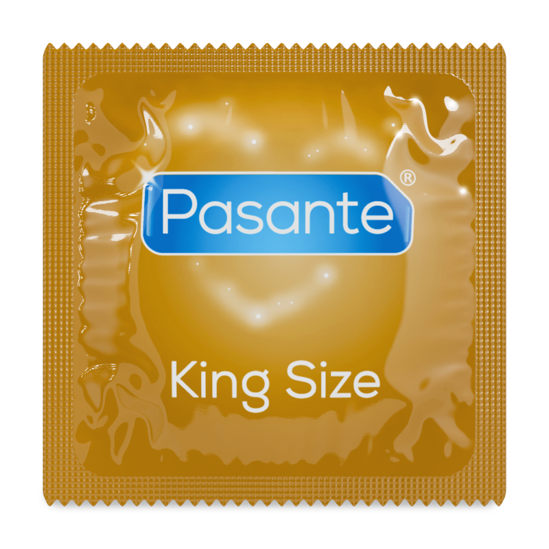 PASANTE - CONDOMS KING SIZE BOX 144 UNITS