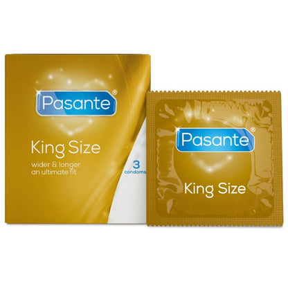 PASANTE - CONDOMS KING SIZE 3 UNITS