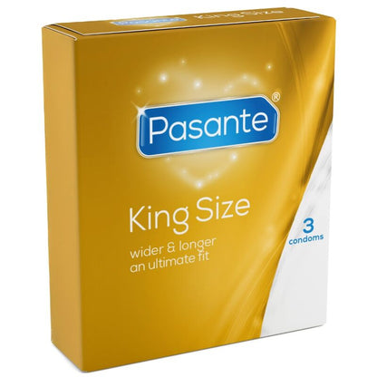 PASANTE - CONDOMS KING SIZE 3 UNITS