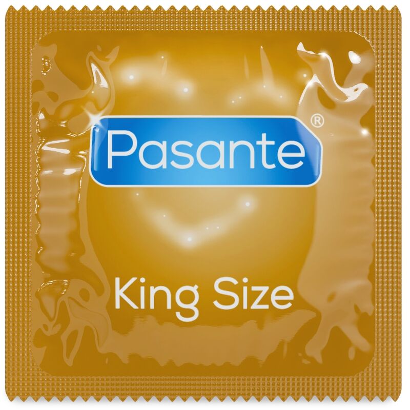 PASANTE - CONDOMS KING MS LONG AND WIDTH 12 UNITS
