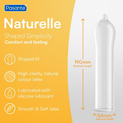 PASANTE - CONDOM NATURELLE RANGE 144 UNITS