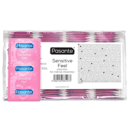 PASANTE - CONDONES SENSITIVE BOLSA 144 UNIDADES