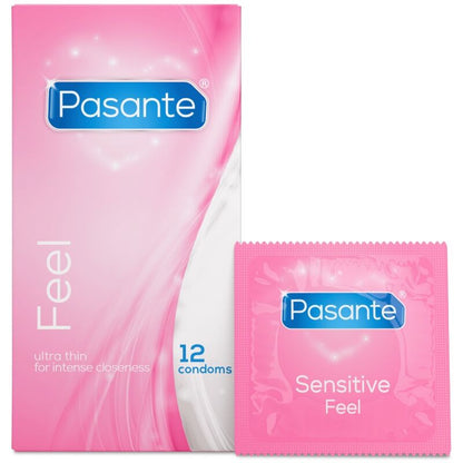 PASANTE - PRÉSERVATIFS ULTRA FINS SENSIBLES 12 UNITÉS