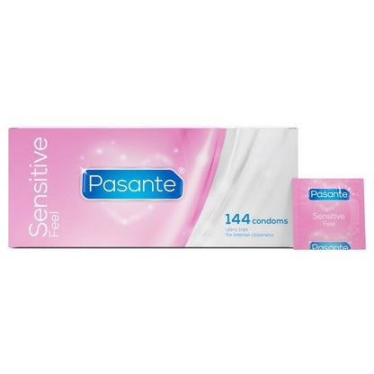 PASANTE - CONDONES ULTRAFINOS SENSITIVE 144 UNIDADES