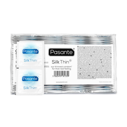 PASANTE - CONDOMS SILK THINEST 144 UNITS