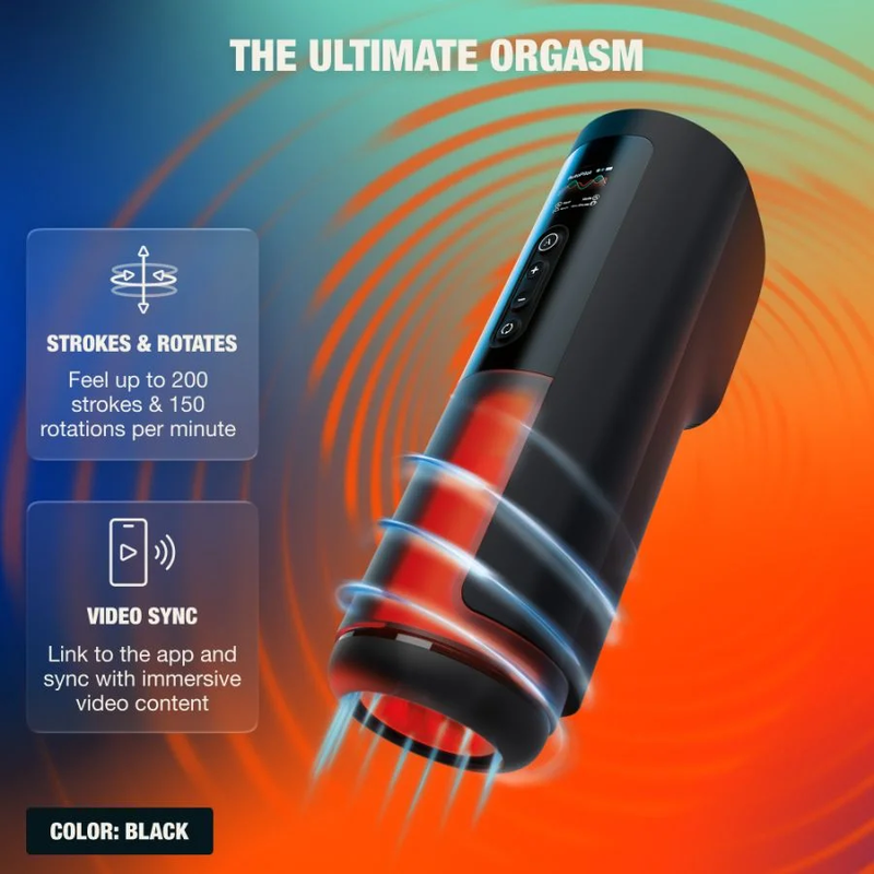 ARCWAVE - MASTURBADOR AUTOMÁTICO PARA HOMBRE THRUSTER CON MOVIMIENTOS DE EMBESTIDA, ROTACIÓN Y CONTROL