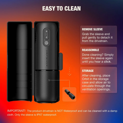 ARCWAVE - ORBIT 360° ROTATING MALE MASTURBATOR WITH APP CONTROL BLACK