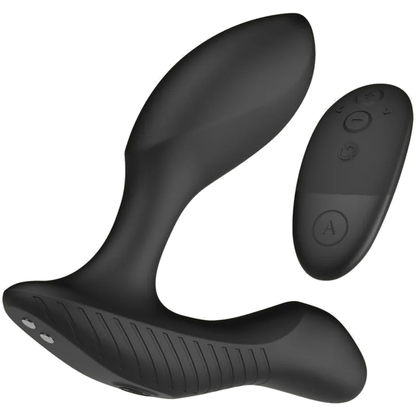 ARCWAVE - PERK MASAJEADOR DE PRÓSTATA VIBRATORIO CON DOBLE MOTOR Y CONTROL REMOTO NEGRO