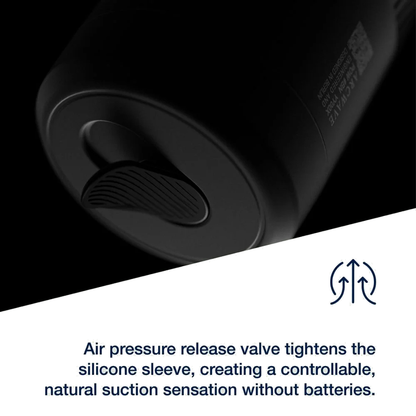 ARCWAVE - POW MANUAL STROKER WITH SUCTION CONTROL BLACK