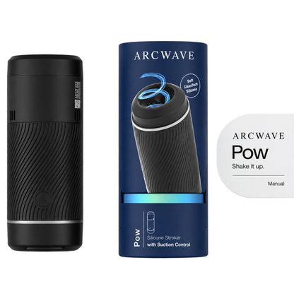 ARCWAVE - POW MANUAL STROKER WITH SUCTION CONTROL BLACK