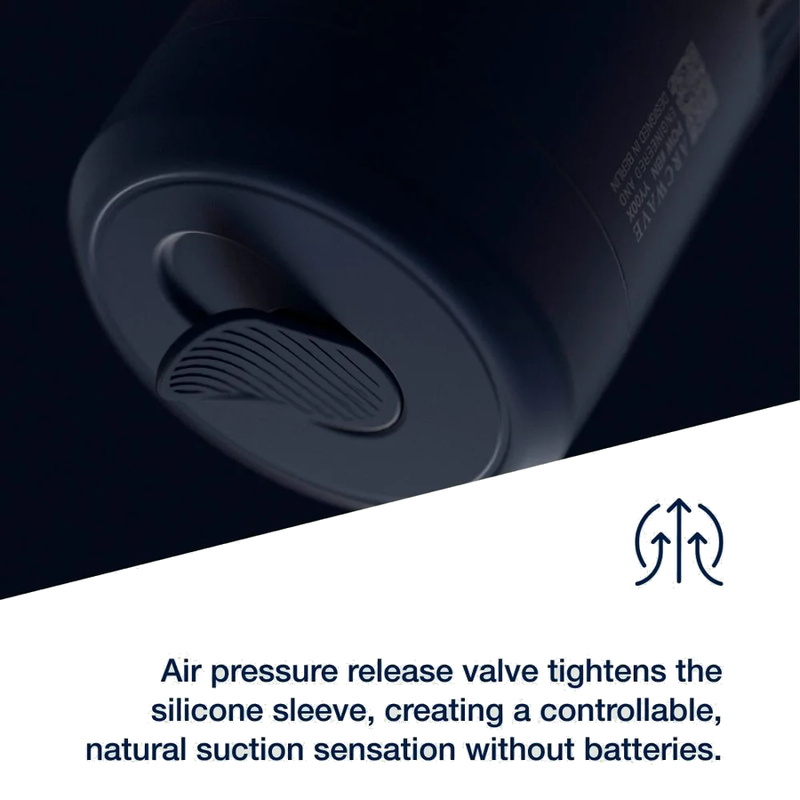 ARCWAVE - POW MANUAL STROKER WITH SUCTION CONTROL BLUE