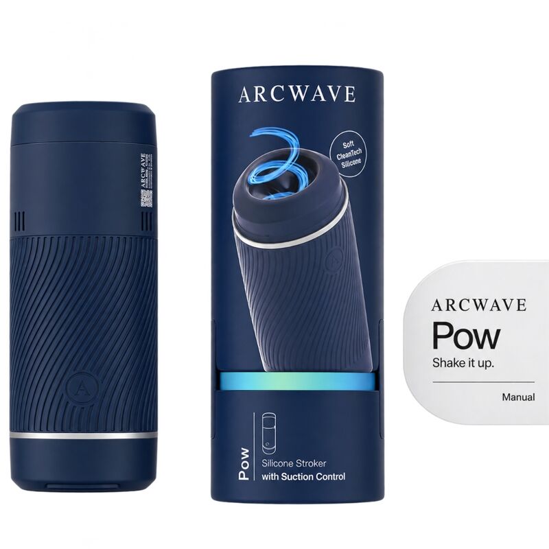 ARCWAVE - POW MANUAL STROKER WITH SUCTION CONTROL BLUE