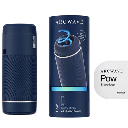 ARCWAVE - POW MANUAL STROKER WITH SUCTION CONTROL BLUE