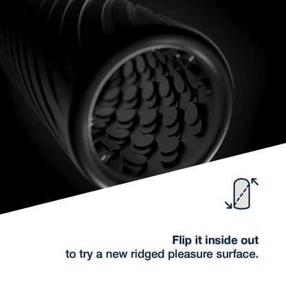 ARCWAVE - GHOST REVERSIBLE SILICONE STROKER BLACK