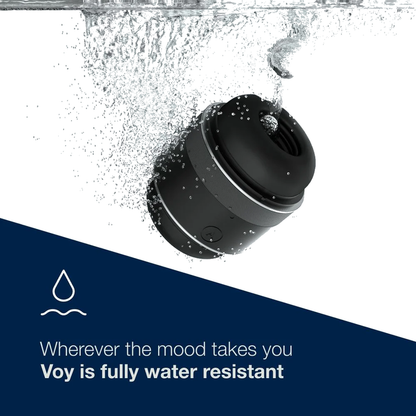 ARCWAVE - VOY MALE STROKER WITH 8 PRESSURE SETTINGS BLACK (10 ML LUBRICANT INCLUDED)
