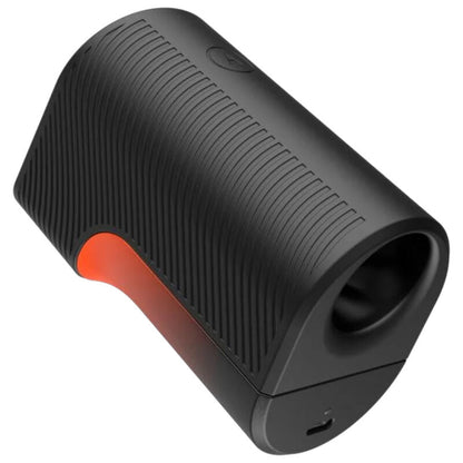 ARCWAVE - AIR STRETCHY MALE STROKER WITH AIR PULSES AND 6 INTENSITY LEVELS BLACK