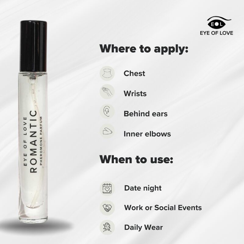EYE OF LOVE - PARFUM AUX PHÉROMONES EOL 10 ML - ROMANTIQUE