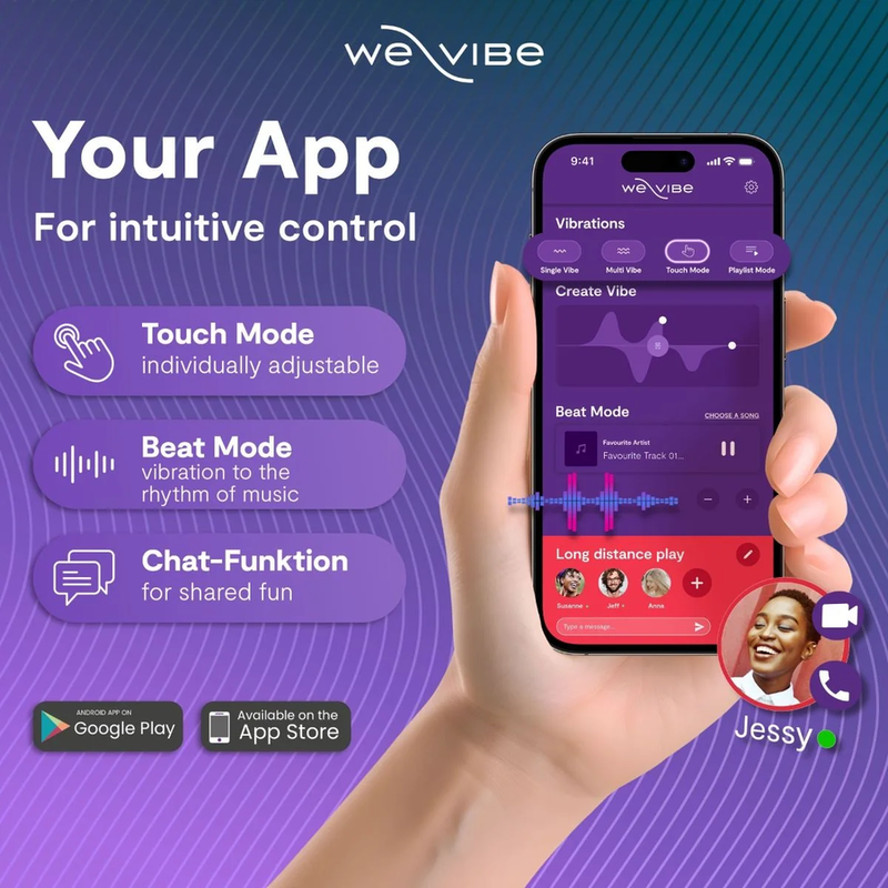 WE-VIBE - SYNC 2 ADJUSTABLE COUPLES VIBRATOR VELVET GREEN