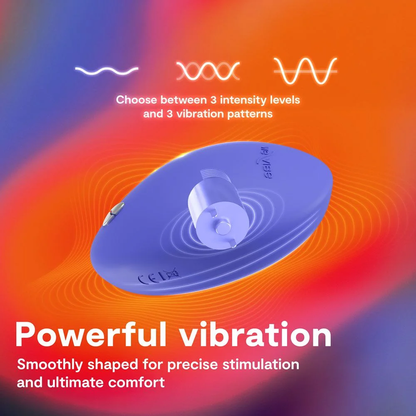 WE-VIBE - TEMP HEATING AND COOLING VIBRATOR LAVENDER BLUE