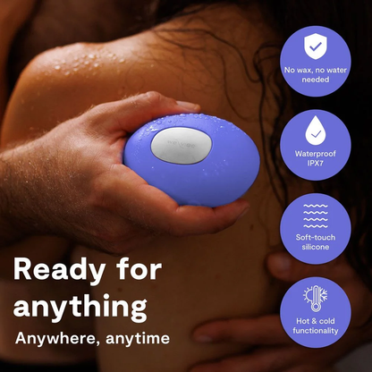 WE-VIBE - TEMP HEATING AND COOLING VIBRATOR LAVENDER BLUE