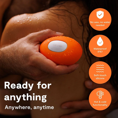 WE-VIBE - TEMP HEATING AND COOLING VIBRATOR TANGERINE