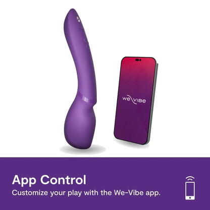 WE-VIBE - VIBRADOR TIPO VARITA RECARGABLE WAND 2 MORADO