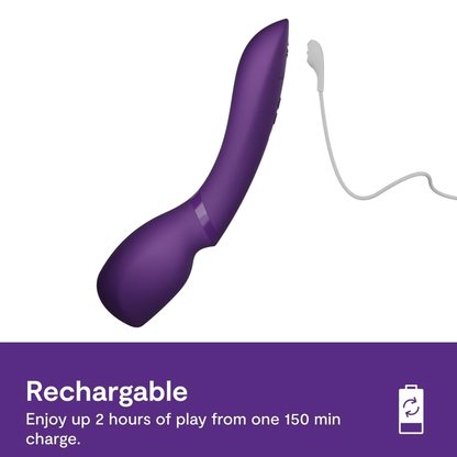 WE-VIBE - VIBRADOR TIPO VARITA RECARGABLE WAND 2 MORADO